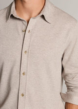 Two Tone Houndstooth Long Sleeve Button Down - Oak Hall