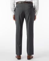 Ballin Dunhill Wool Gabardine Trouser - Mid Grey