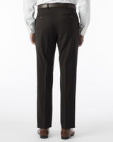 Ballin Dunhill Wool Gabardine Trouser - Brown