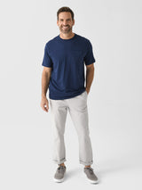 Crown Comfort Pocket Tee - Navy