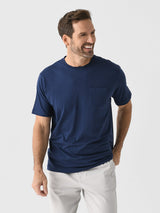 Crown Comfort Pocket Tee - Navy