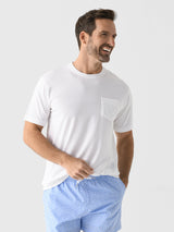 Crown Comfort Pocket Tee - White