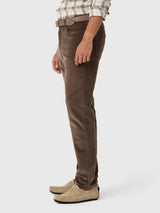 Faherty Stretch Terry Corduroy 5 Pocket - Coast Brown