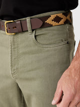 Faherty Stretch Terry 5Pocket - Island Olive