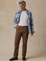 Faherty Reserve Twill 5Pocket Pant - Timber