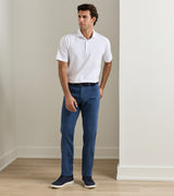 Signature Sateen Five-Pocket Pant - Navy