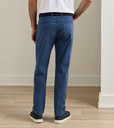 Signature Sateen Five-Pocket Pant - Navy