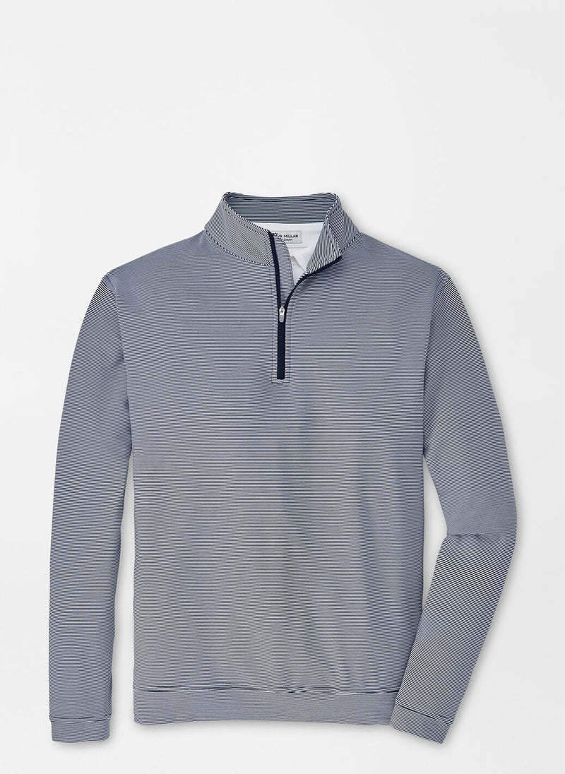 Perth Sugar Stripe Performance Quarter-Zip