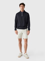 Perth Performance Quarter-Zip - Black