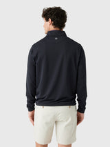 Perth Performance Quarter-Zip - Black
