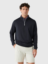 Perth Performance Quarter-Zip - Black