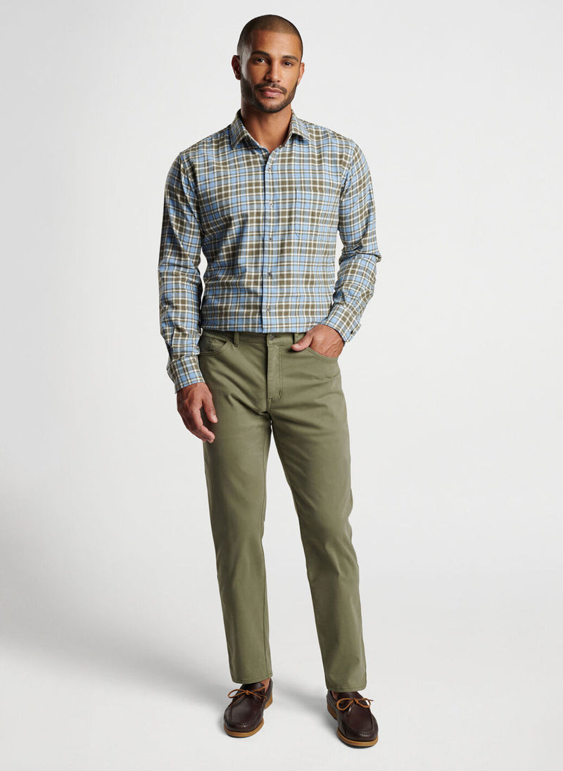 Signature Sateen Five-Pocket Pant