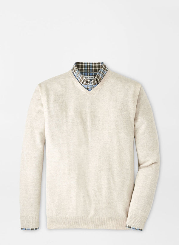 Crown Heritage Cashmere V-Neck Sweater