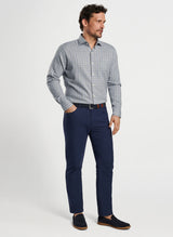 Vernon Flannelite Cotton-Stretch Sport Shirt