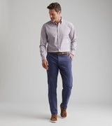 Superior Soft Corduroy Flat Front Trouser