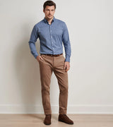 Superior Soft Corduroy Flat Front Trouser