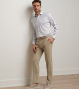 Signature Sateen Flat Front Trouser