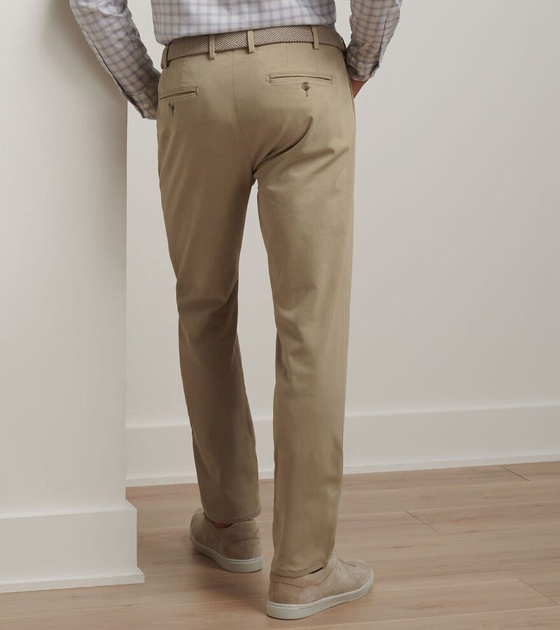 Signature Sateen Flat Front Trouser