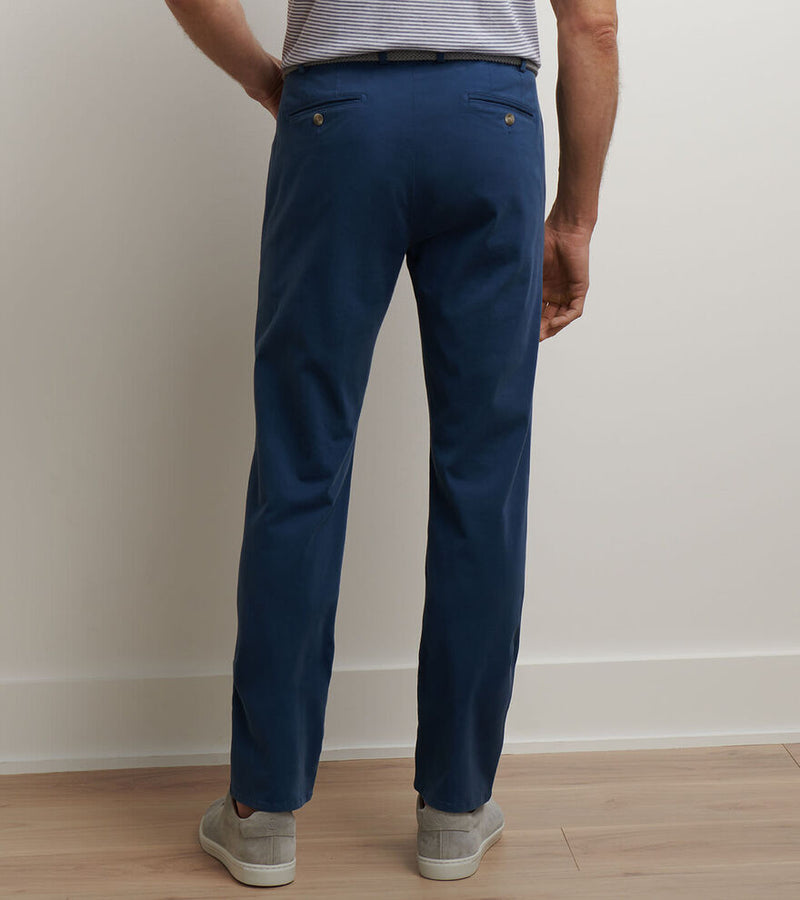 Signature Sateen Flat Front Trouser