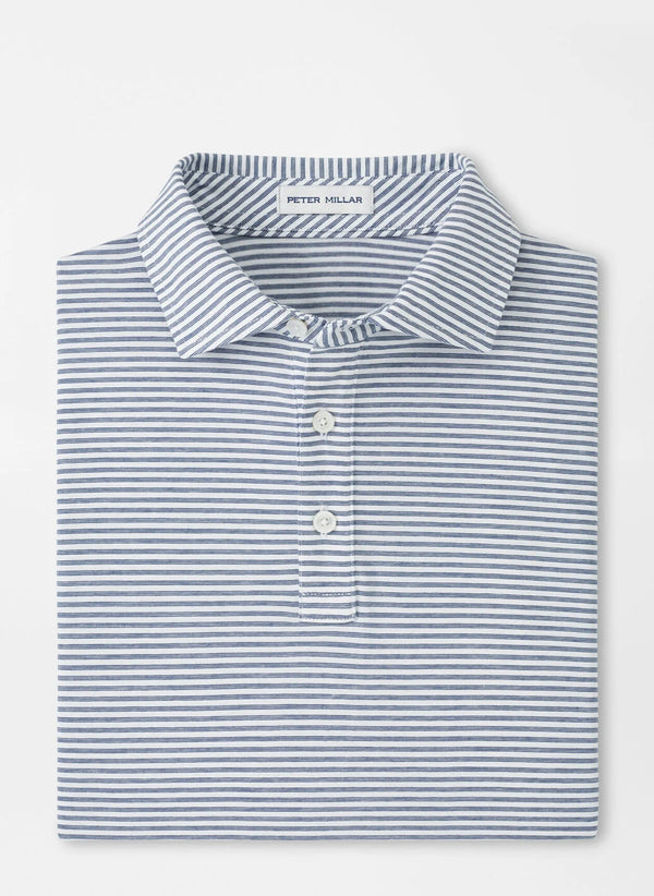 Crown Comfort Cotton Polo Collins Stripe