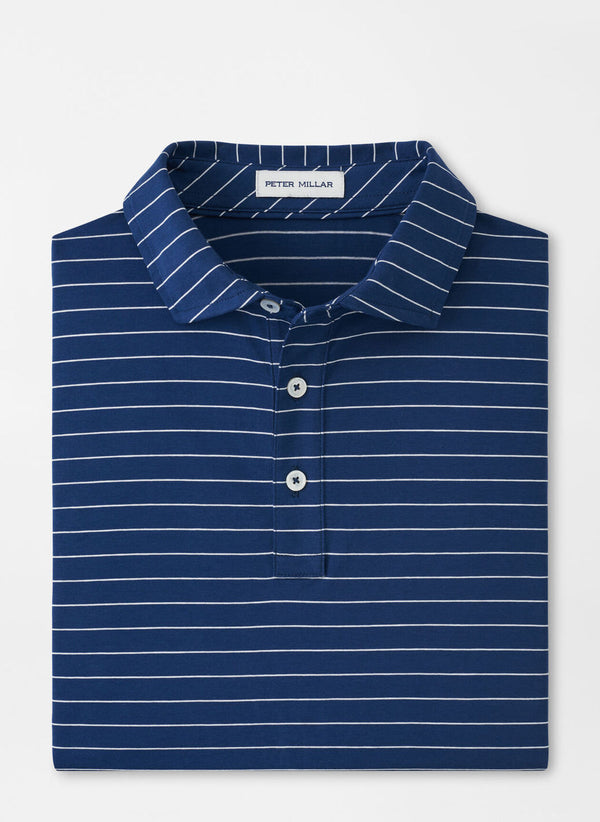 Crown Comfort Cotton Polo Rover Stripe