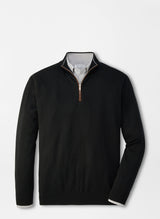 Autumn Crest Suede Trim Quarter-Zip - Oak Hall