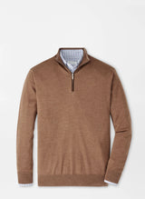 Autumn Crest Suede Trim Quarter-Zip - Oak Hall