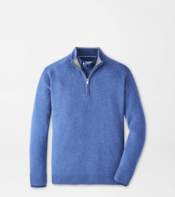 Crescent Quarter Zip Sweater