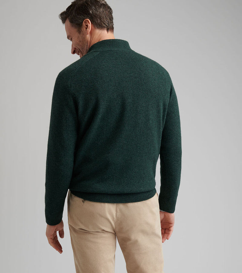 Crescent Quarter Zip Sweater