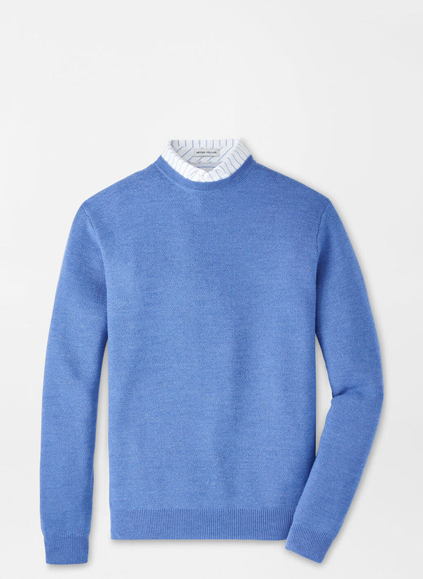 Autumn Crest Honeycomb Crewneck Sweater - Oak Hall