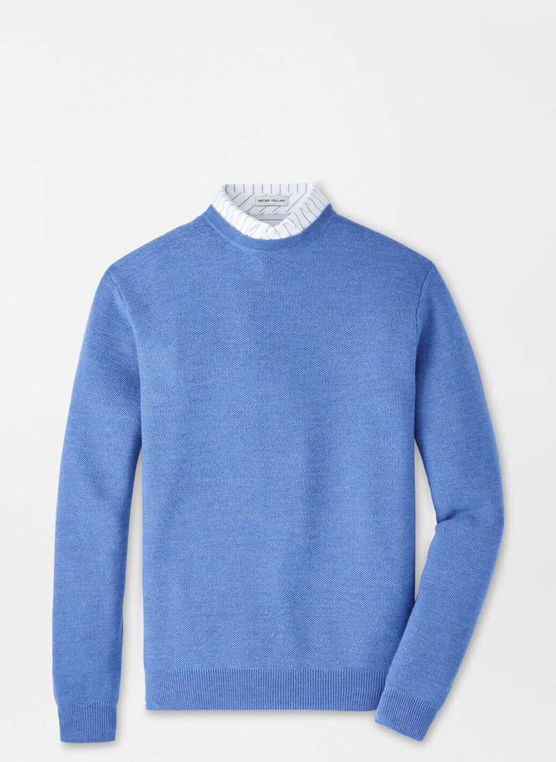Autumn Crest Honeycomb Crewneck Sweater - Oak Hall