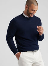 Autumn Crest Honeycomb Crewneck Sweater - Oak Hall
