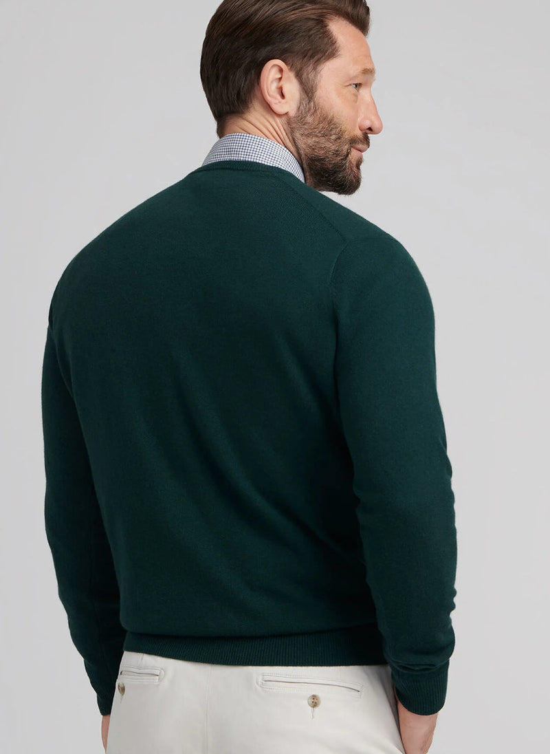 Crown Heritage Cashmere V Neck Sweater
