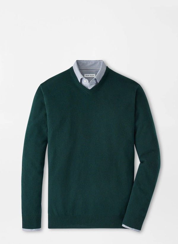 Crown Heritage Cashmere V Neck Sweater