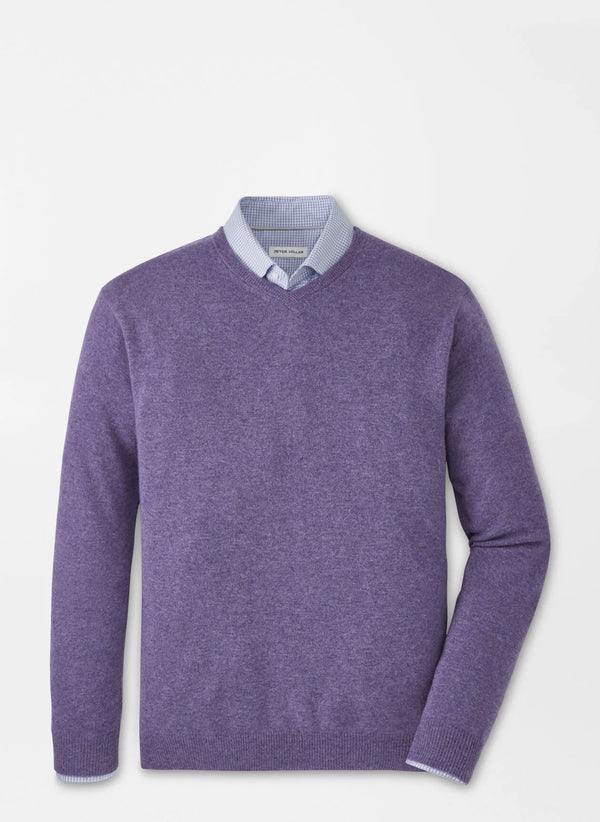 Crown Heritage Cashmere V Neck Sweater