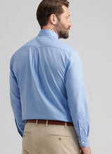 Highlands Soft Twill Cotton Sport Shirt - Oak Hall