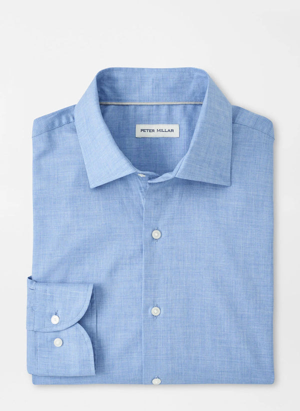 Highlands Soft Twill Cotton Sport Shirt - Oak Hall