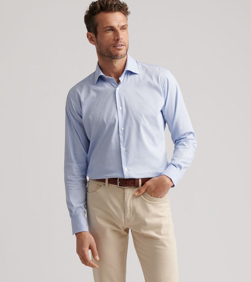 Jackson Crown Lite Cotton-Stretch Sport Shirt