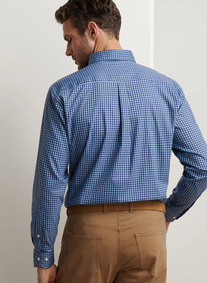Conway Crown Lite Cotton-Stretch Sport Shirt - Oak Hall