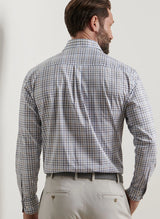 North Coast Crown Lite Cotton-Stretch Sport Shirt - Oak Hall