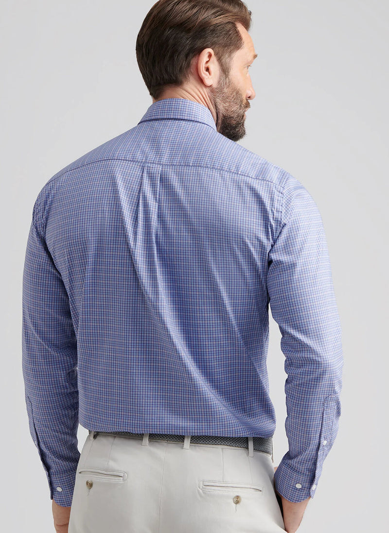 Stowe Crown Lite Cotton-Stretch Sport Shirt - Oak Hall