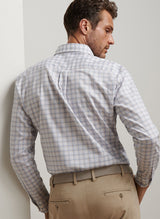 Lenox Crown Lite Cotton-Stretch Sport Shirt - Oak Hall
