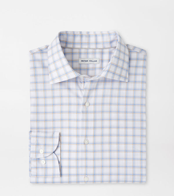 Lenox Crown Lite Cotton-Stretch Sport Shirt - Oak Hall