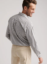 Lenox Crown Lite Cotton-Stretch Sport Shirt - Oak Hall