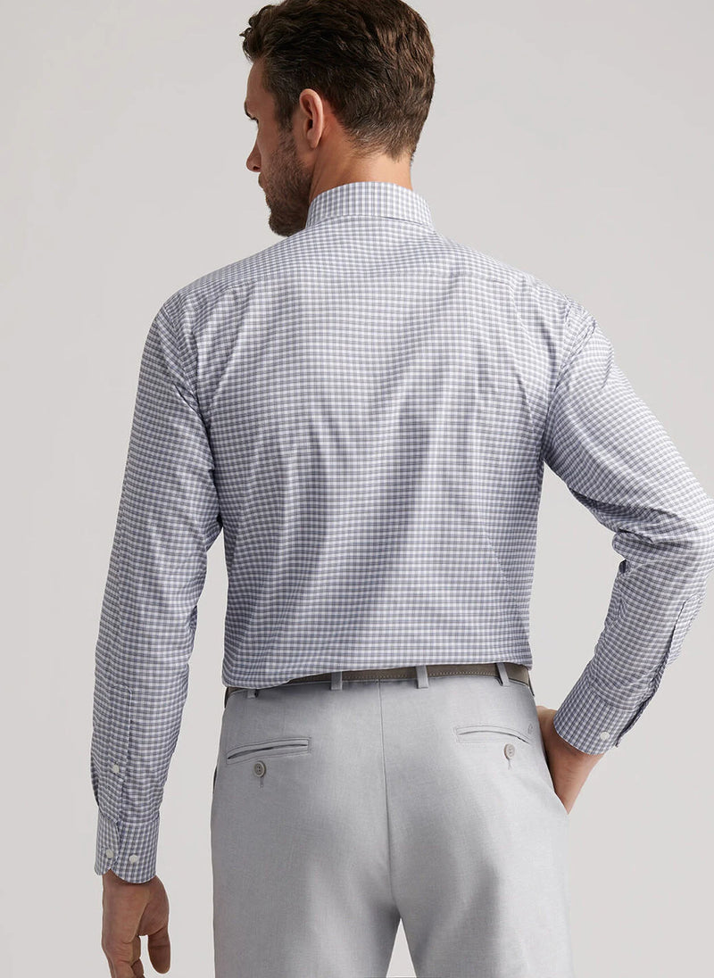 Cashiers Performance Twill Sport Shirt - Oak Hall