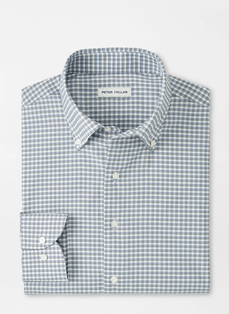 Cashiers Performance Twill Sport Shirt - Oak Hall