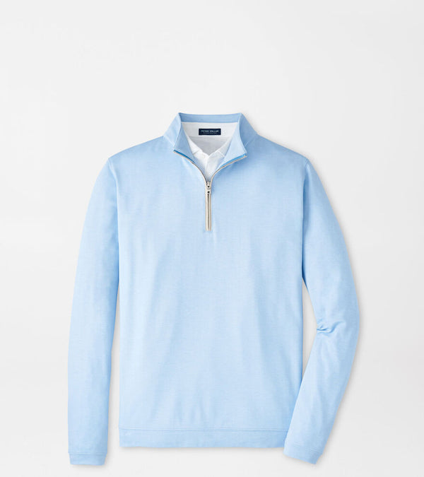 Albatross Cotton-Blend Pique Quarter-Zip