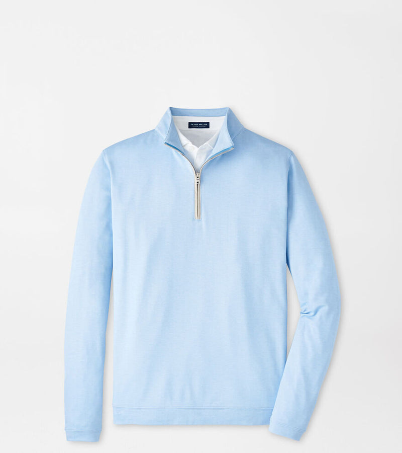 Albatross Cotton-Blend Pique Quarter-Zip