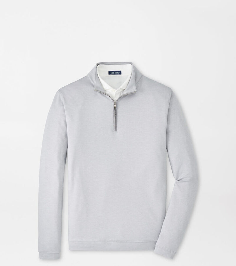 Albatross Cotton-Blend Pique Quarter-Zip