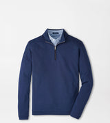 Albatross Cotton-Blend Pique Quarter-Zip